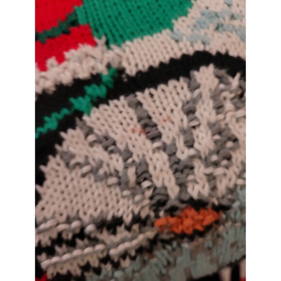 Northern Isles Hand Knitted Xmas Sweater Sz M Santa Festive Holiday - Picture 6 of 6